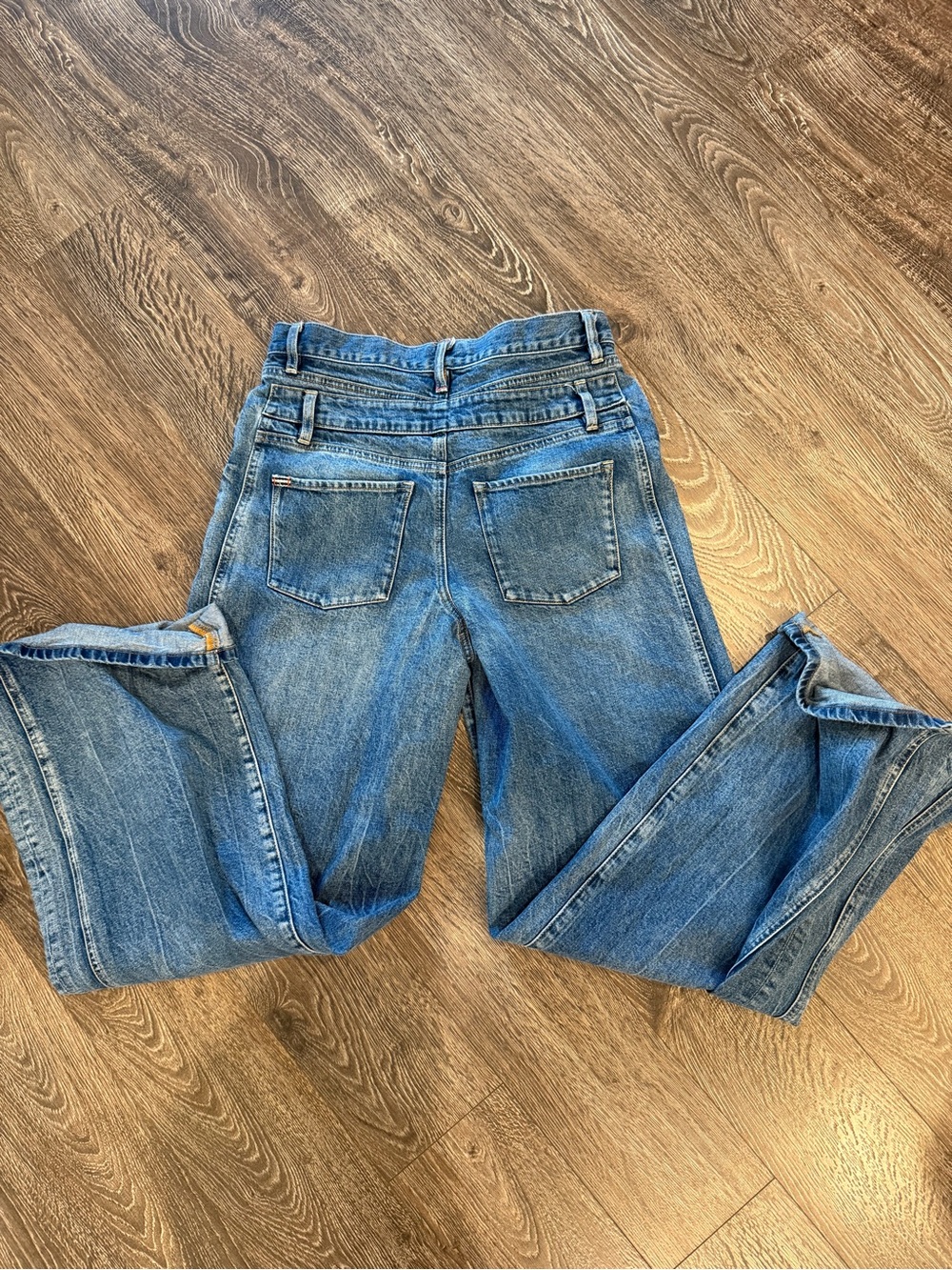 Alice + Olivia Double Waistband Cool Jeans - Picture 4 of 6